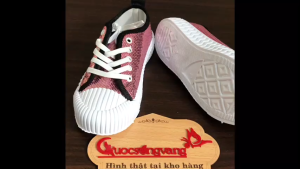 Giày thể thao bé gái đính cườm Queenbe GLG119 đế êm thoáng khí Mã sản phẩm: GLG119