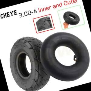 Scooter Trolley Scooter Kart ATV Accessories 3.00-4 Outer Tubes Inner Tubes Road Tires