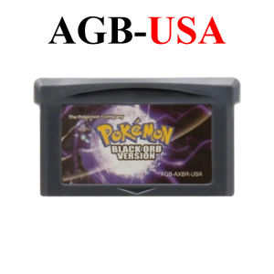 Bandai | GBA Pokémon Game Cartridge FireRed LeafGreen Ruby Sapphire Emerald Snakewood Clover for GBA SP Retro RPG Game USA Version