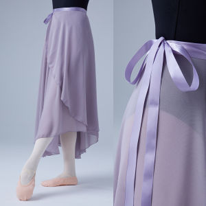 ชุดเต้นรำกระโปรงเต้นรำกระโปรงยาวผ้าชีฟองผูกเชือกสำหรับผู้ใหญ่ผู้หญิงกระโปรงแบบชิ้นเดียวกระโปรงบานสำหรับเต้นรำกระโปรงผ้าโปร่งสีดำ