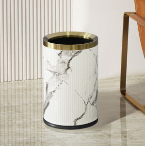 Chinese-style open-top trash cans for household use living room bedroom office and upscale hotels.