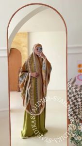 Syahdika - Mukena Rayon | Mukena 2in1 | Mukena Ponco