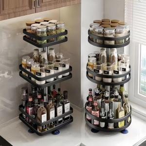 360-degree Rotating Spice Rack