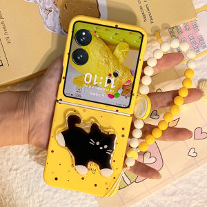 Full Cover Foldable Screen Phone Case for Xiaomi Mixflip2 Honor Vflip Huawei PuraX Novaflip Samsung ZFlip6 Nubia Flip2 with Stand Protective Shell