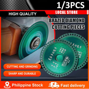 6 In 1 Diamond Cutting Disc Multi-function Tile Rock Slab Marble Color Steel Tile Iron Metal Angle Grinder Dry Saw Blade