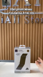 Bàn phím không dây có thể gập lại WiWU FMK-05 - Hàng chính hãng