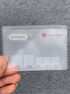 Mobile Phone SIM Card Buggy Bag MiniSIM Card Holder Mobile Phone Nanosim Card Holder Card Slot Mini Truck Storage Card Pin