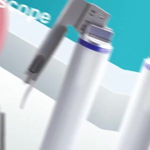 2025 กล้องส่องทางไกลแบบยืดหยุ่นไฟเบอร์ออปติกทางการแพทย์และสัตวแพทย์ ใช้ซ้ำได้ โลหะเบา โค้งงอหรือตรง