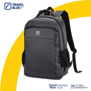Travel Blue | Casual Travel Commute Backpack for Men 16 inch