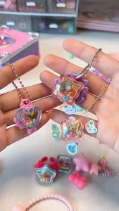 Jewelry Making Kit for Kids DIY Handmade Ring Bracelet Pendant Child Crafts Toy For Girls Birthday Christmas Gift