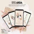 Undangan Pernikahan Model Adat Jawa | Isi 50 Lembar | Bonus Kartu Ucapan 100 Pcs dan Video Undangan. 