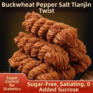 Sugar Free Buckwheat Savory Twisted Pastry