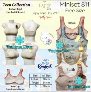TALLY TEEN 811- MINISET BRA REMAJA