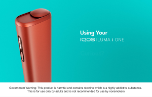 IQOS ILUMA i One | Heat-not-Burn Device Set with Charging Cable (100% Authentic Works with TEREA)