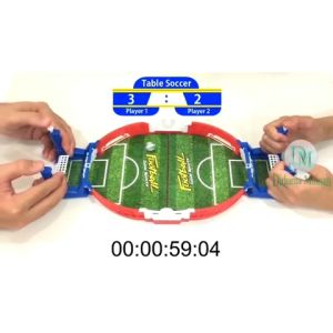 Mainan anak board game duel sepak bola mini set family game football world
