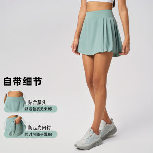 High Waist Yoga Shorts Spring Summer New Style Golf Anti Exposure Quick Dry Breathable Sports Tennis Skirt for Women