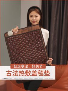 Tomalin Heating Mat Waist and Back Hot Compress Small Mattress Floor Mat Constant Temperature Warm Ochre Waist and Abdomen Electric Heat Treatment Cover Mat