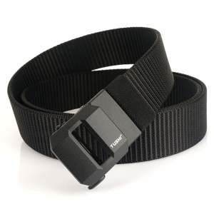 Men Belt Canvas Outdoor Tactical Adjustable Belt Nylon Ratchet Belts Sliding Click Belt with Automatic Buckle Adjustable Web Belt for Men belt for man