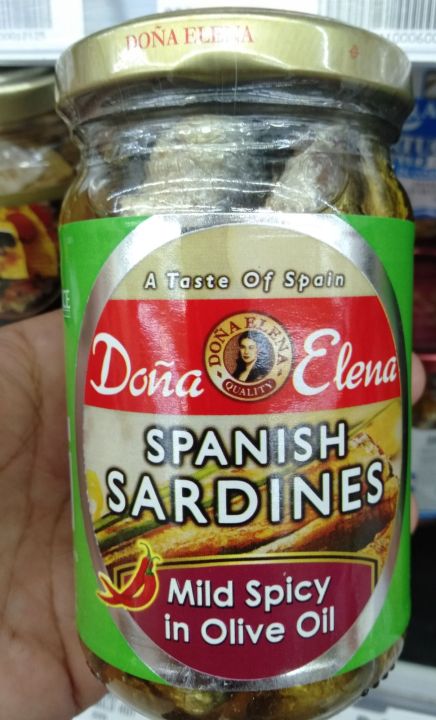 Doña Elena Spanish Sardines Mild Spicy In Olive Oil 228g. | Lazada PH