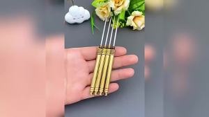 Portable Titanium Toothpicks Metal Pocket Toothpick Stainless Steel Toothpick Reusable Toothpicks for Picnic Camping Traveling