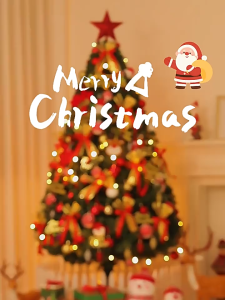 Christmas tree complete set 3/4/5/6FT Christmas tree with decoration accessories for home office store