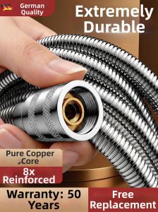 JIAIUIVI | 304 Stainless Steel Shower Hose Accessories
