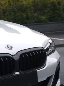 BMW 50th Anniversary Commemorative Car Logo Set - Front/Rear/Steering Wheel Emblem Covers