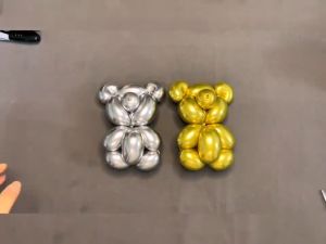 Balon Twist Chrome / Balon Panjang Metalik / Balon Cacing / Balon Pentil Satuan ( 1 Pcs )