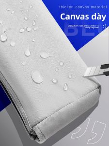 MONLEYTA | Hộp đựng đồ dùng học tập bằng nhựa Canvas bền bỉ cho bé trai lớp 1 thiết kế 3D hình học đơn giản dung tích lớn