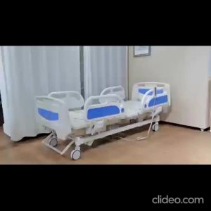 [Same-Day Delivery] Hospital ICU Bed 5 Function Electrical (E02) + Mattress + IV Pole