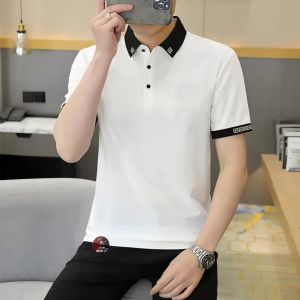 Kaos kerah polo shirt // Kaos pria kerah lengan pendek // Kaos kerah kombinasi pria