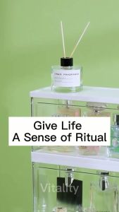 Transparent Desk Organizer Display Rack with Layer Dustproof Skin Care Lipstick Perfume Storage Box