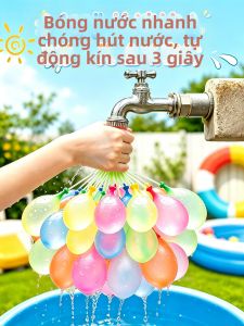 YIRANJIA | Bong Bóng Nước Không Độc Tự buộc nhanh