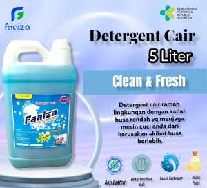 Detergent Faaiza Konsentrat Clean &Fresh (Bersih Maksimal dan Segar)