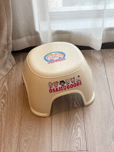 Thickened Plastic Small Stool Home Use Bath Room Bath Tub Childrens Storage Stool Anti-slip Durable Low Stool Simple Practical Style