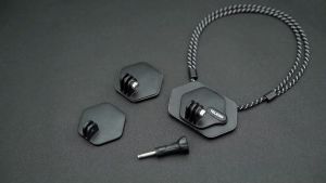 TELESIN Magnetic Lanyard Pendant Chest Strap Mount + Nano Sticker Kit for GoPro HERO / Insta360 ONE / DJI OSMO ACTION Camera