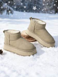 Josiny | Thick Heel Warm Anti-slip Snow Boots