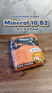 MINERAL-10 EKA FARMA 1 DUS isi 25 KG - Mineral Babi Penambah Berat Badan EKA FARMA