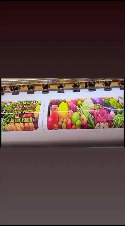 Cetak Spanduk Banner MENU ANDALAIN Costom Desain