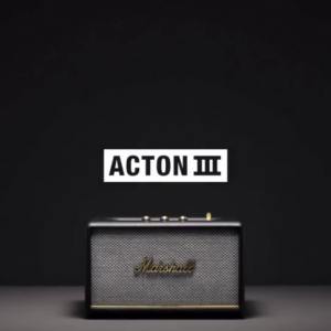 Marshall Acton III Bluetooth Speaker | Audio Amplifier & Home Audio Speaker | 1 Year Warranty