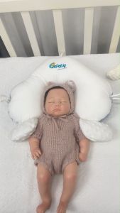 Gối Định Hình Đầu Cho Bé Sơ Sinh BAFABY Chống Giật Mình Chống Bẹp Đầu Có Dây Rút Điều Chỉnh Bafaby - 305