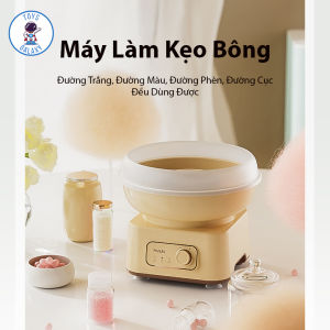 Máy Làm Kẹo Bông Mini Tự Động - Máy Làm Bắp Rang Bơ Cao Cấp Đồ Gia Dụng Nội Địa Trung Tại Nhà Cho Bé