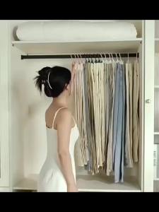 6 Móc Treo Khăn Mũ Đồ Dùng Bằng Nhựa Không Cần Khoan Tiện Dụng Cho Ký Túc Xá Tủ Quần Áo