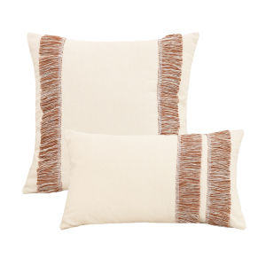 BUYNOW 1PC Multicolored Cotton Thread Lace Pillowcases Without Pillow Cores Retro Country Living Room Sofa Bedroom Decoration