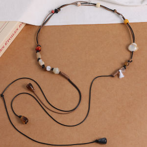 JIFANPAUL | Bohemian Vintage Beaded Waist Chain Brown