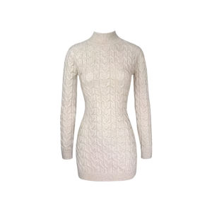 Ge·an·fei | Halter-Neck High-Collar Dress Mini Short