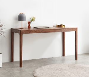 [PRE-ORDER][Factory Direct: YS] Luxury oak wood desk executive table computer table with drawers premium oak solid wood from US Home Office working table Bench Sturdy Sustainable 实木电脑桌书桌(ETA: 1mth)