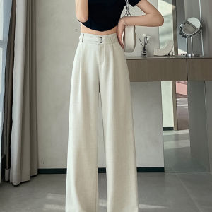 YAOMUHUA | Elegant Drape Trousers Pants