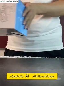 🔥 กล้องวงจรปิด 2 เลนส์ 8MP วงจรปิด 360° WiFi 🔒 ตรวจสอบแบบมนุษย์ด้วย AI 🚫ไม่มีจุดบอด คุณภาพด้วยกล้องวงจรปิด Outdoor 🏕️ คู่ IP Security CCTV Camera 5G 📷