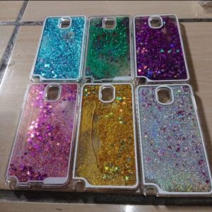 Hardcase Glitter Bergerak Samsung Galaxy Note 3 Kokoh Tahan banting